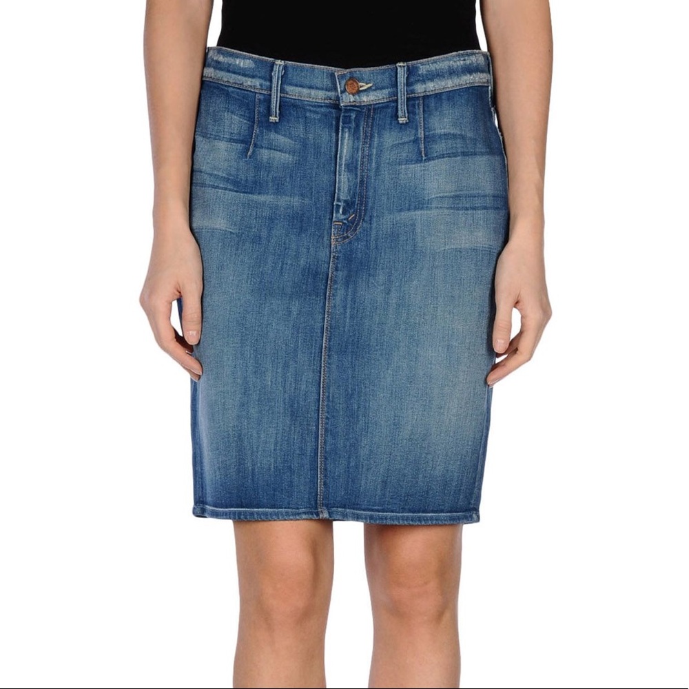Mother denim skirt